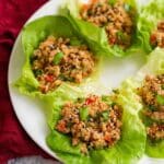 Slow Cooker Asian Chicken Lettuce Wraps Recipe