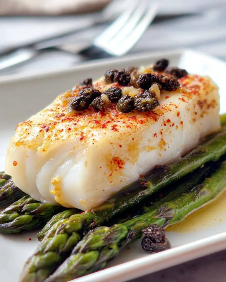 Lemon Butter Baked Cod Recipe