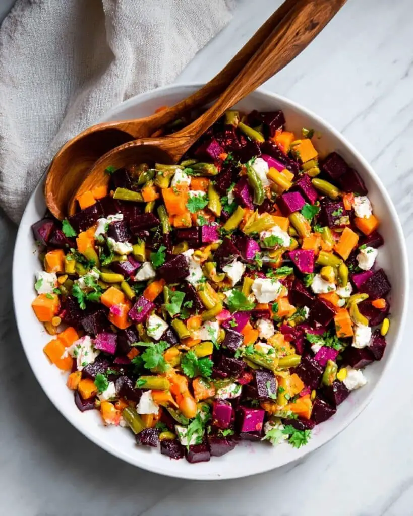 Beet Salad with Feta, Pistachios, and Citrus Recipe