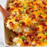 Cheesy Loaded Cauliflower Casserole Recipe
