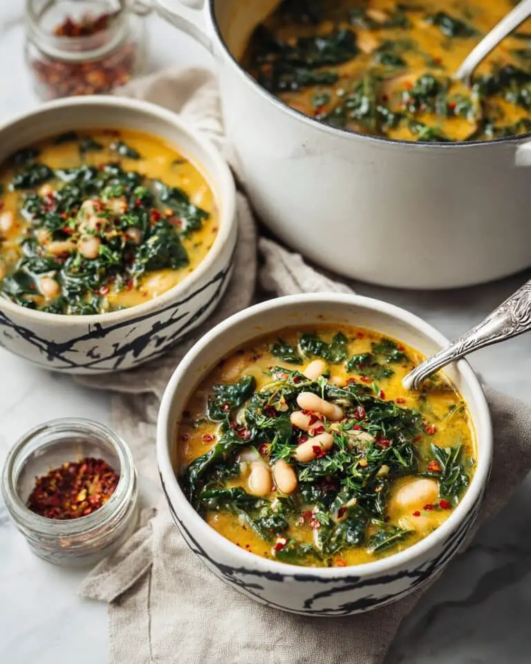 Creamy White Bean and Kale Soup Recipe
