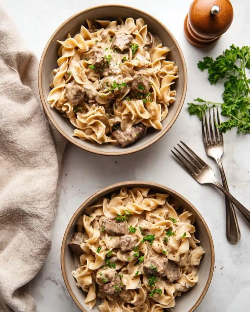 World’s Best Beef Stroganoff Recipe