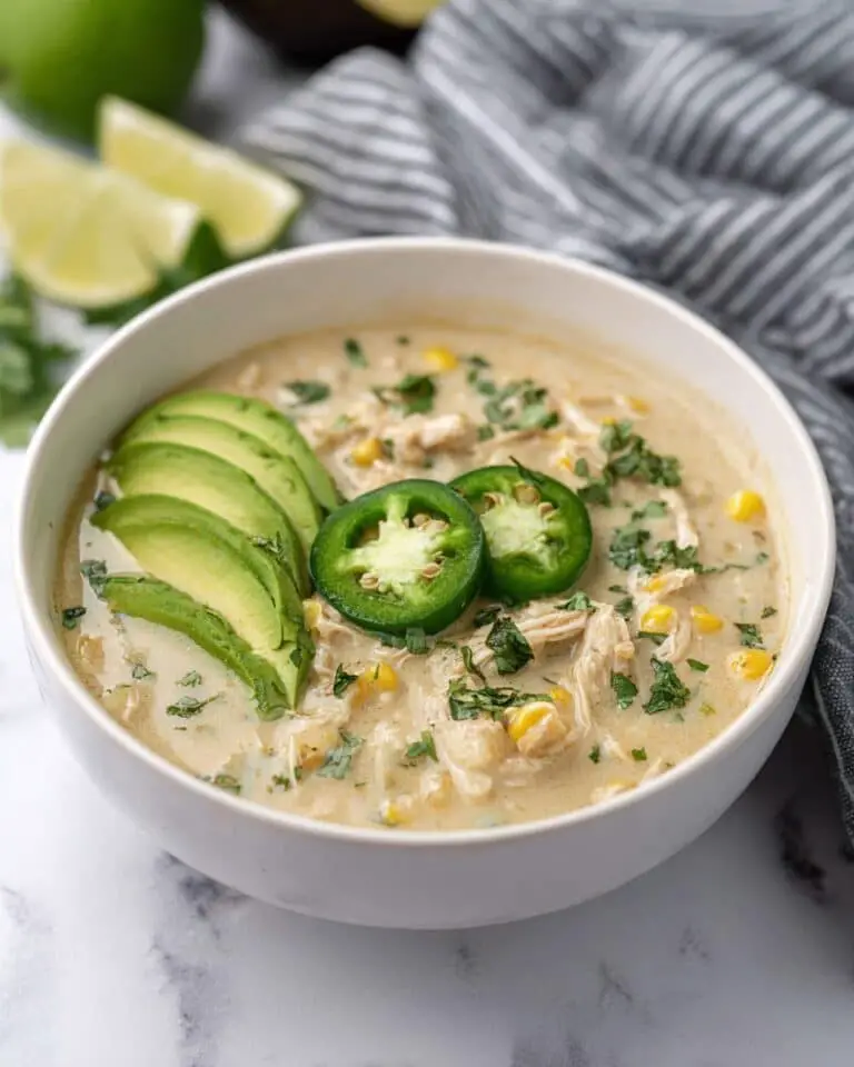 Creamy Green Chicken Chili Recipe