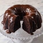 Chocolate Bundt Cake with Rich Ganache Recipe