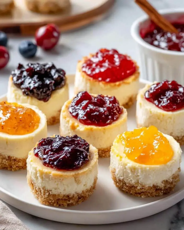 Mini Cheesecake Bites in Mini Muffin Tins Recipe