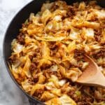Ground Beef and Cabbage Skillet Recipe