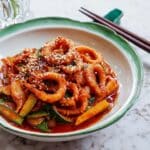 Ojingeo Bokkeum (Spicy Stir-Fried Squid) Recipe