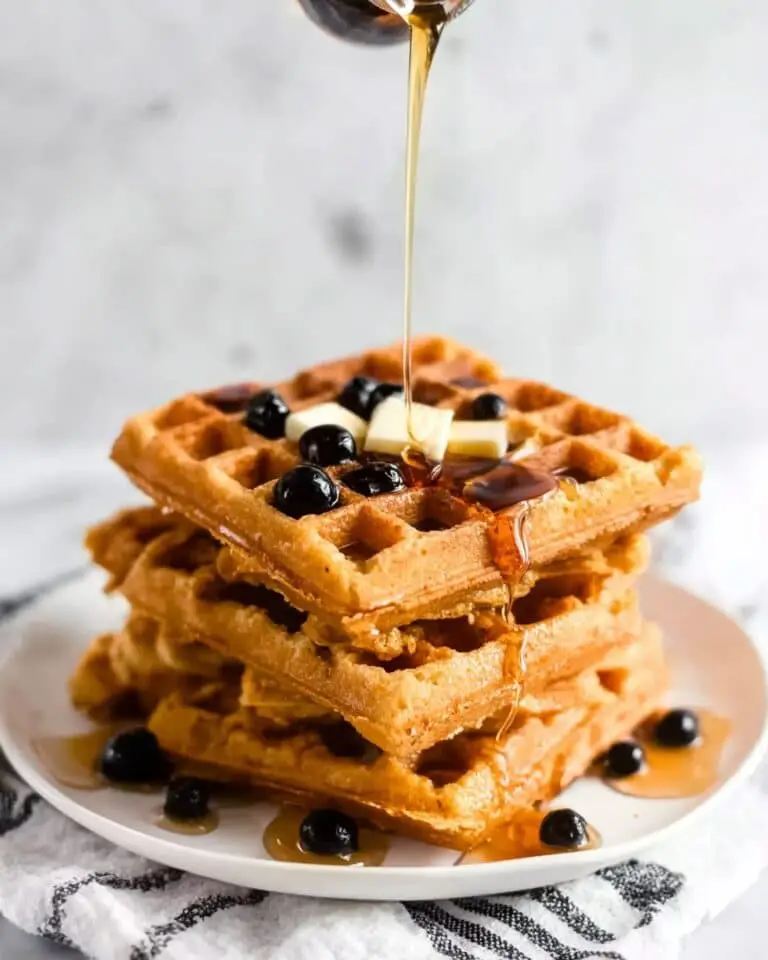 Vegan Waffles (Fluffy and Crispy) Recipe