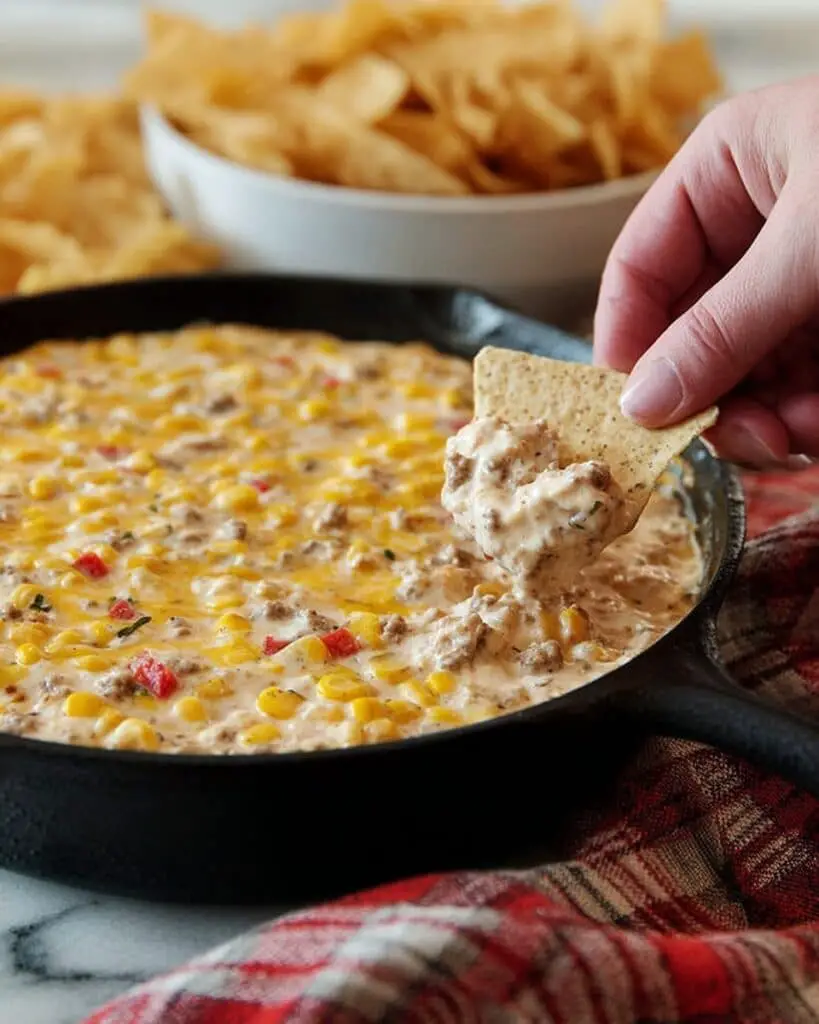 Cheesy Sausage Dip Recipe