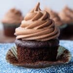 Moist & Fluffy Gluten Free Chocolate Cupcakes Recipe