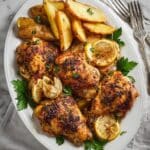 One Pan Greek Lemon Chicken and Potatoes Recipe