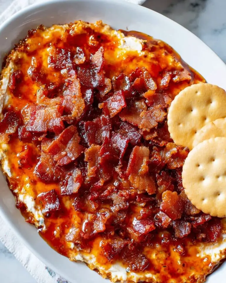 Hot Pepper Jelly Cream Cheese Dip with Bacon Recipe