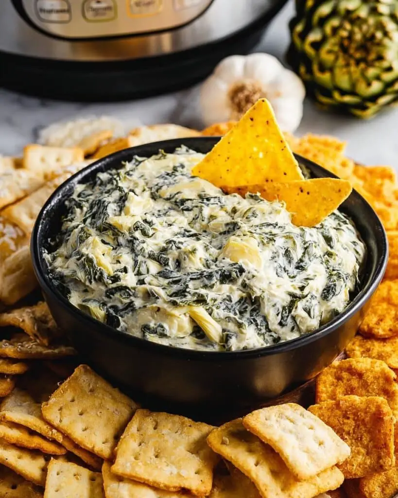 Crock Pot Spinach Artichoke Dip Recipe