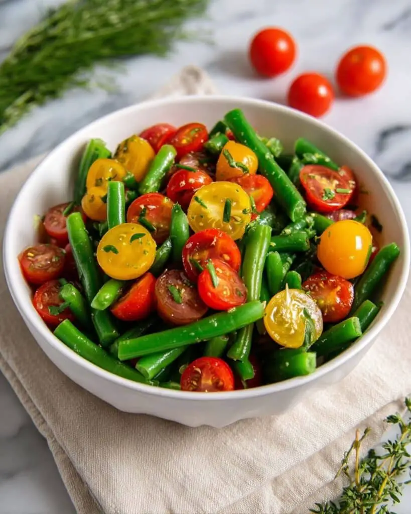 Green Bean and Tomato Salad Recipe