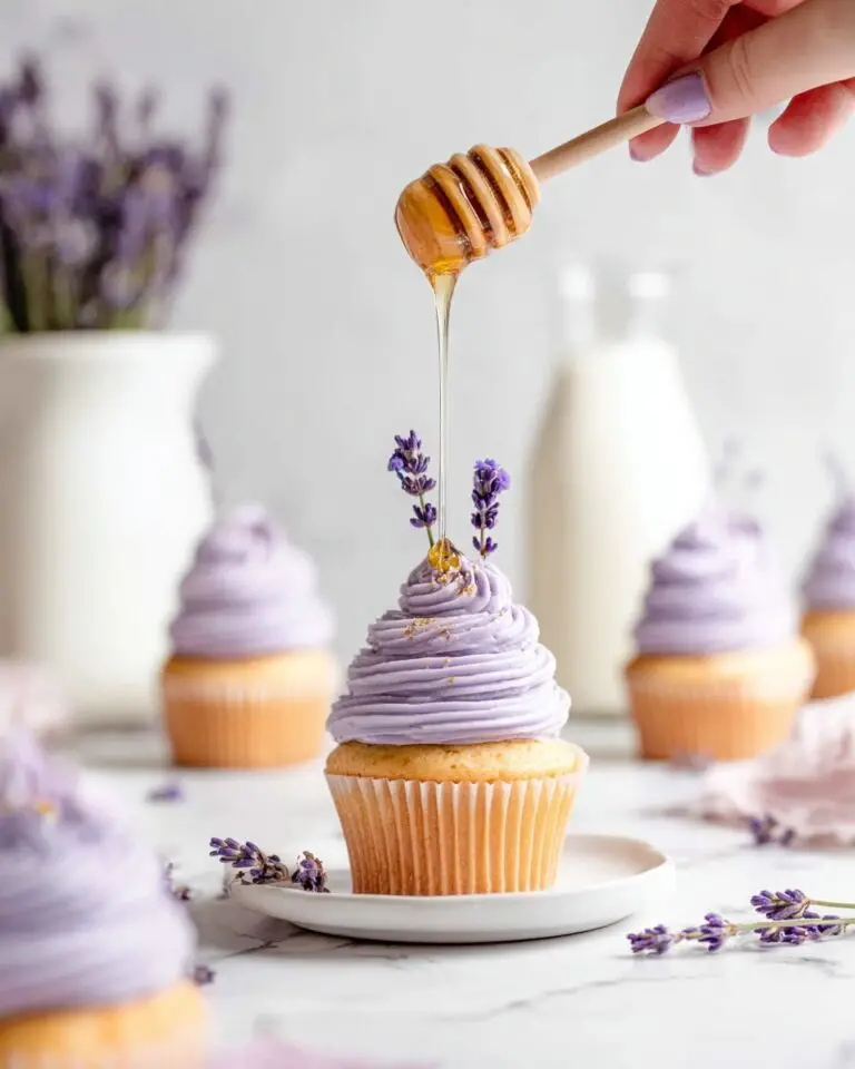 Honey Lavender Cupcakes Recipe