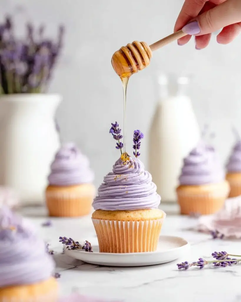 Honey Lavender Cupcakes Recipe