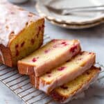 Raspberry Lemon Poppyseed Loaf Cake Recipe