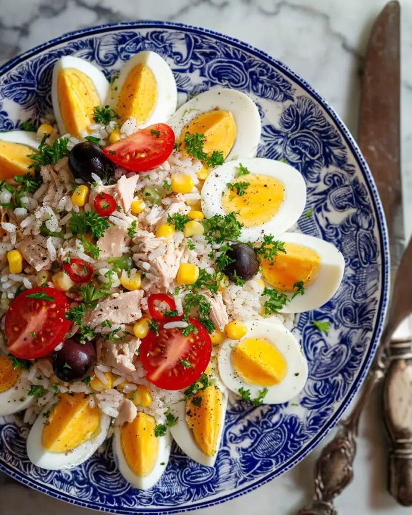 French-style Rice and Tuna Salad Recipe