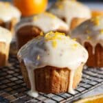 Orange Muffins with Citrus Glaze Recipe