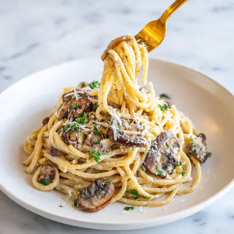 Creamy Mushroom Pasta Recipe