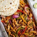 Sheet Pan Chicken Fajitas Recipe
