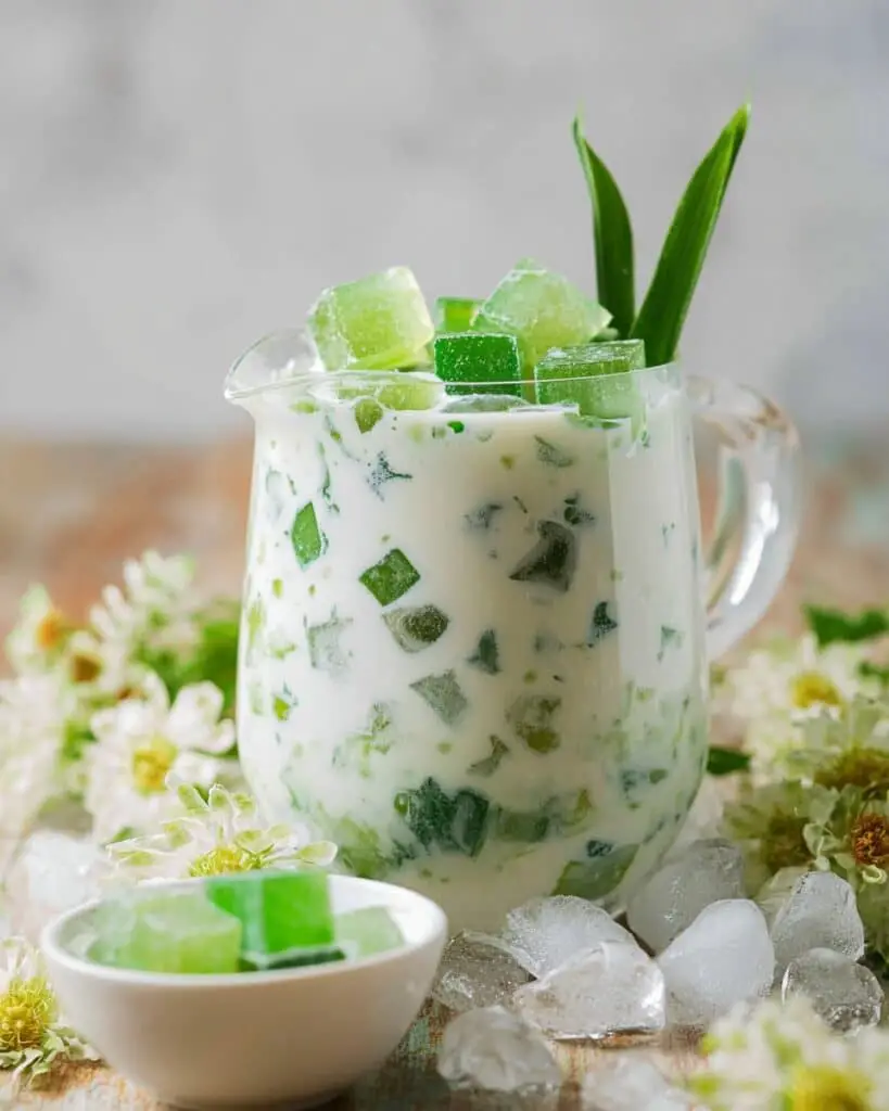 Buko Pandan Salad Dessert Recipe