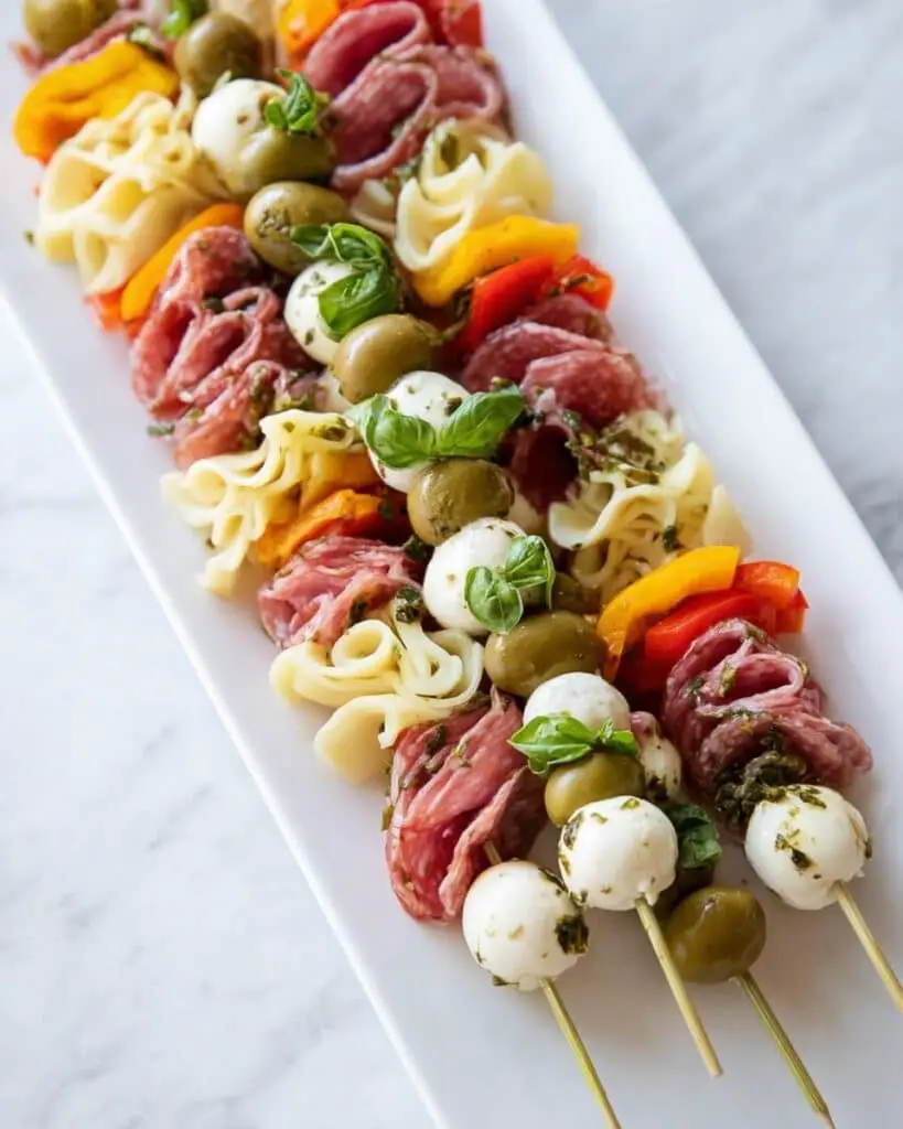 Antipasto Skewers Recipe