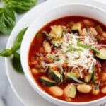 Simple Summer Minestrone Recipe