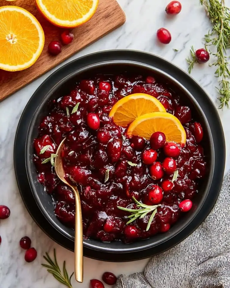 Cranberry Orange Sauce Recipe