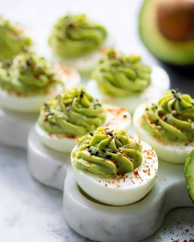 Avocado Deviled Eggs Recipe