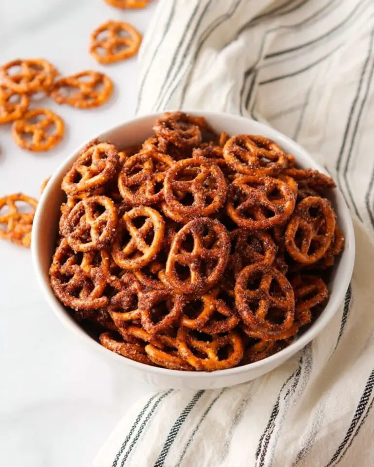 Cinnamon Sugar Pretzels Recipe