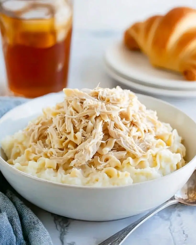 Homemade Amish Chicken and Noodles Recipe