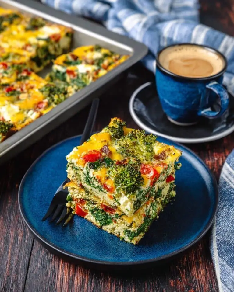 Sheet Pan Eggs with Vegetables: A Healthy, Low-Carb Breakfast Recipe