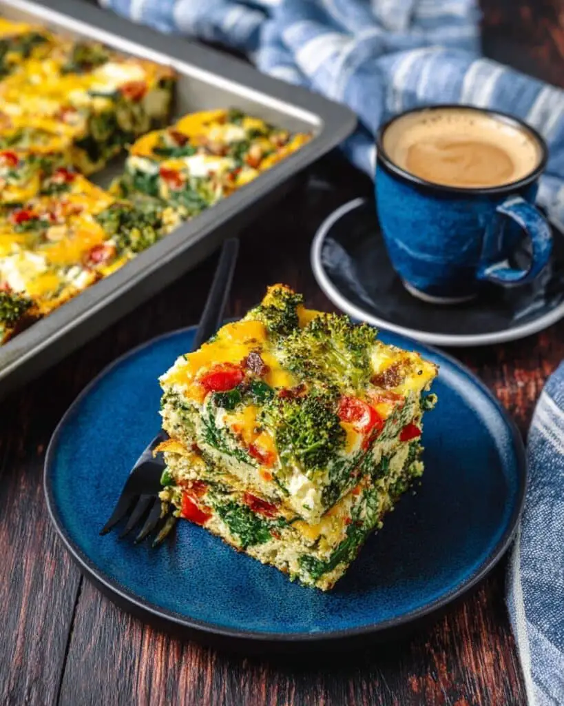 Sheet Pan Eggs with Vegetables: A Healthy, Low-Carb Breakfast Recipe