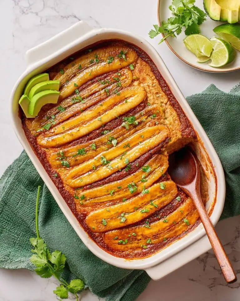 Vegan Plantain Lasagna (Pastelón) Recipe