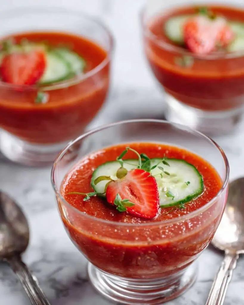 Spanish Strawberry Gazpacho Recipe