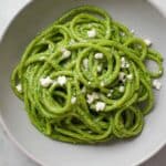 Tallarines Verdes (Peruvian Green Pasta with Spinach and Basil) Recipe
