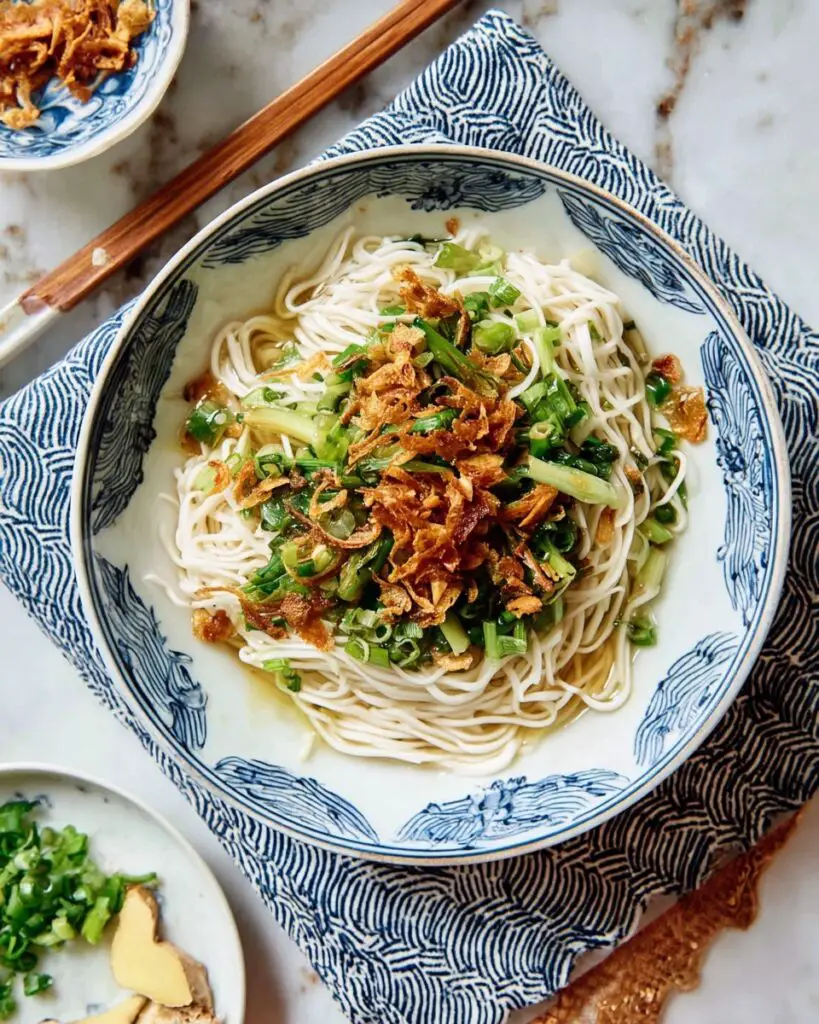 Scallion Oil Noodles Recipe