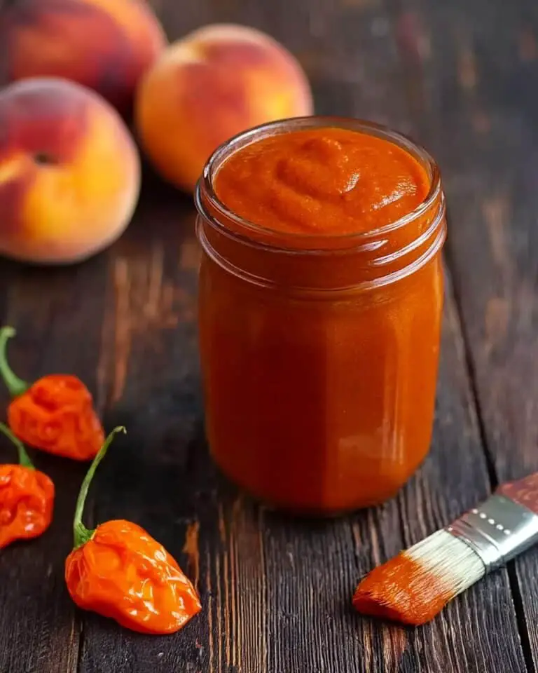 Peach Habanero BBQ Sauce Recipe