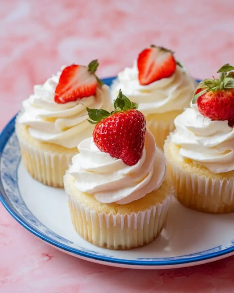 Strawberry Shortcake Cupcakes Recipe