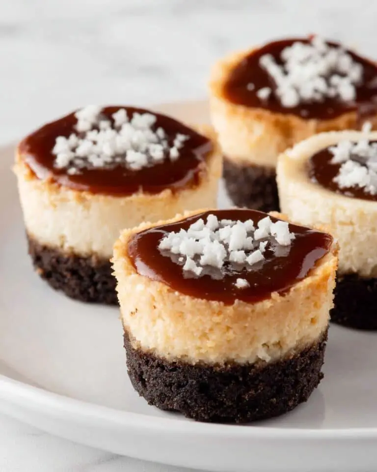 Salted Caramel Cheesecake Bites Recipe