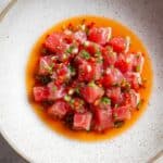 Italian Tuna Tartare Recipe