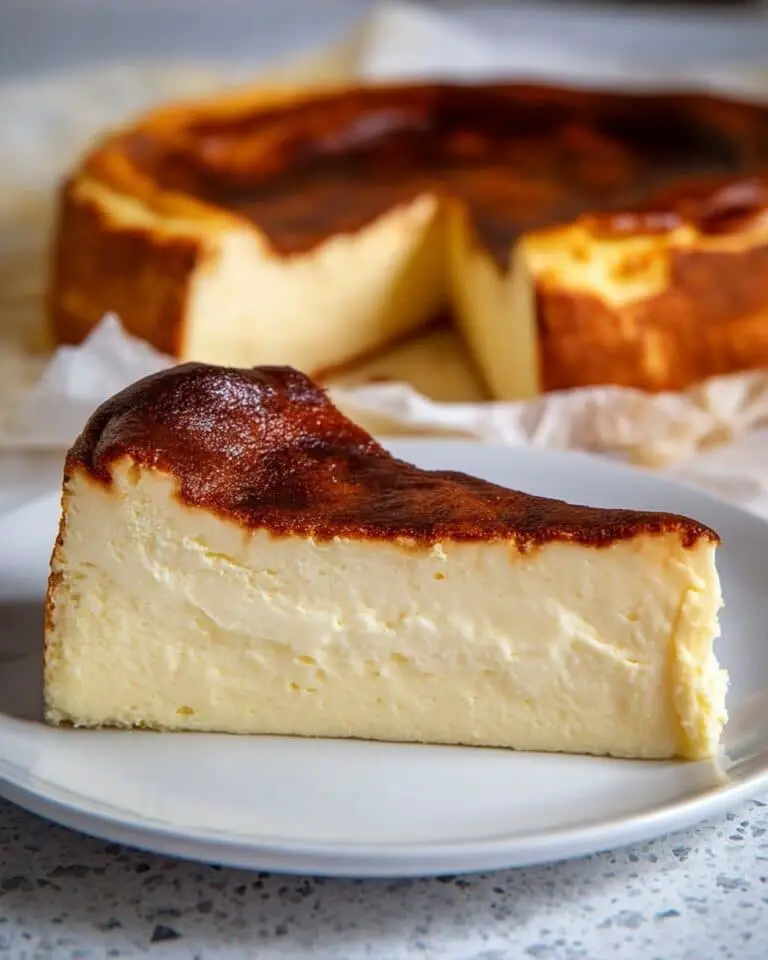 Burnt Basque Cheesecake Recipe (La Viña Style) Recipe