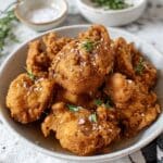 Crispy Fried Oyster Mushrooms with Herb-infused Coating Recipe