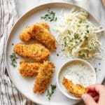 Baked Fish Sticks with Tartar Sauce Recipe
