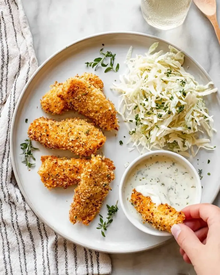 Baked Fish Sticks with Tartar Sauce Recipe