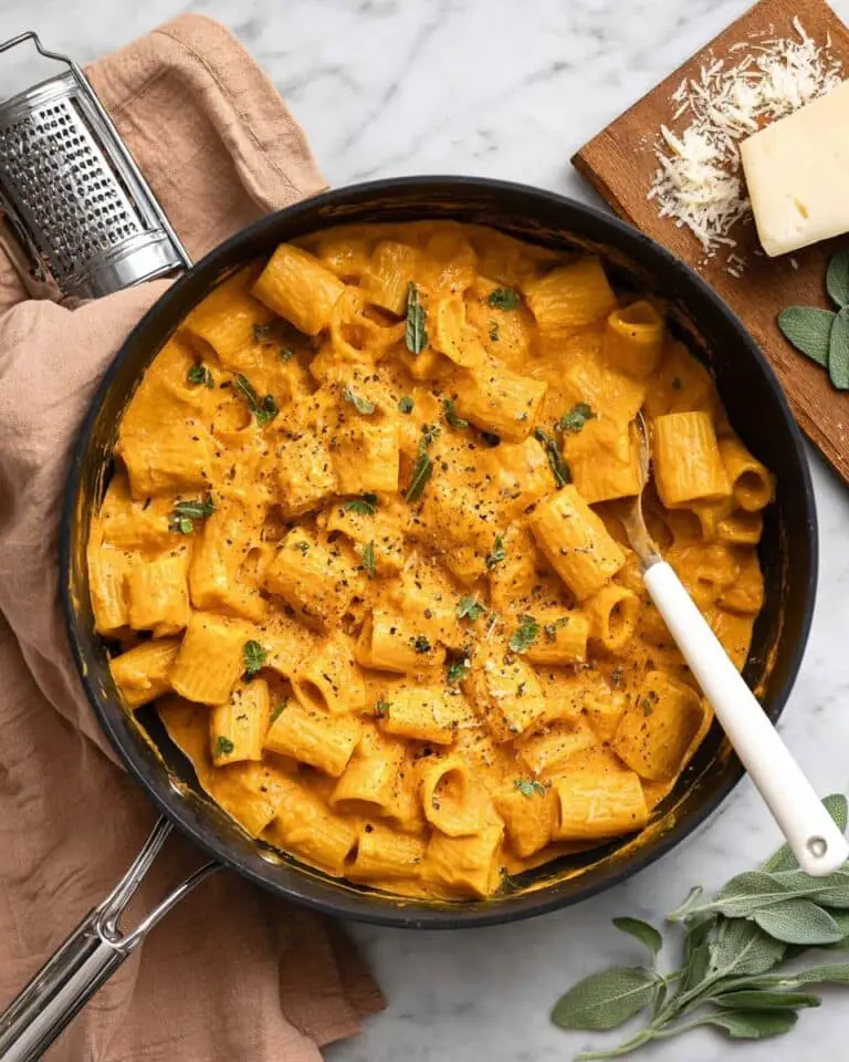 Creamy Pumpkin Pasta Recipe