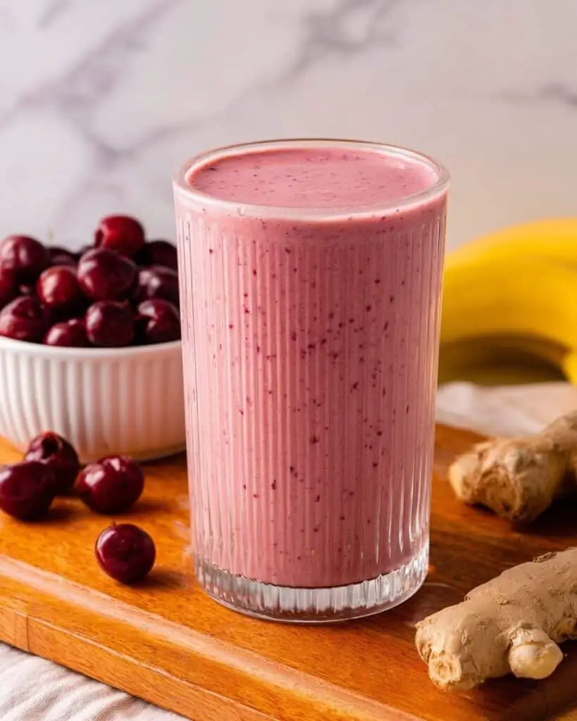 Simple Cranberry Smoothie with Fresh or Frozen Cranberries Recipe