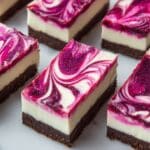 Vegan Dragon Fruit Cheesecake Bars Recipe