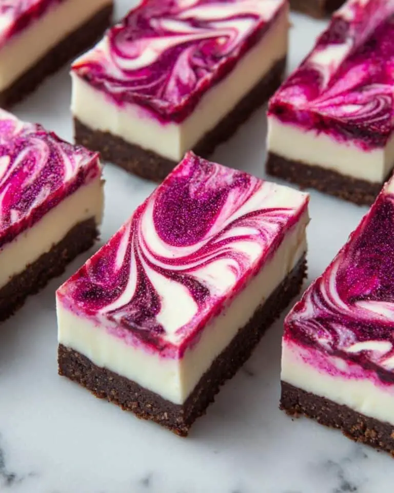 Vegan Dragon Fruit Cheesecake Bars Recipe